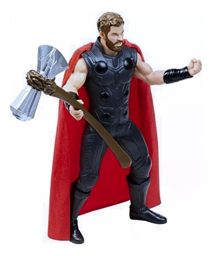 Thor Endgame Boneco Articulado 50 Cm Mimo Filme Marvel